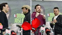 Julio César Chávez Jr. y Omar Chávez presentan los careos frente a sus rivales ante la esperada pelea