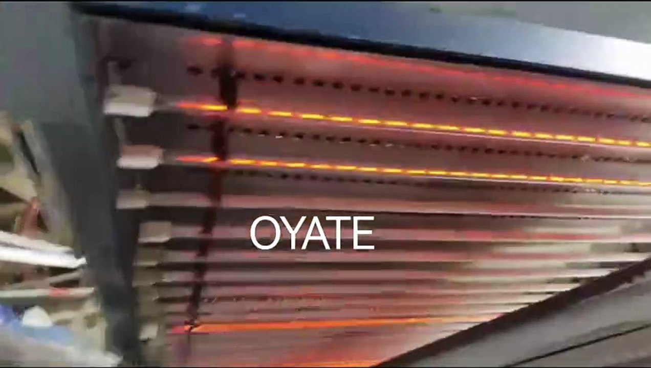 OYATE 1500w halogen heating lamp 474mm sk15 infrared lamp for printing drying