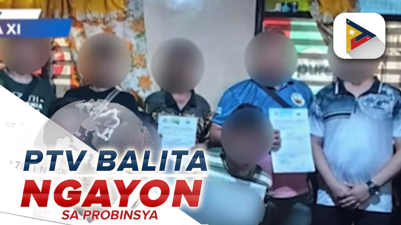 Drug den sa Sta. Cruz, Davao del Sur, na-dismanmtle; tatlong indibidwal, arestado