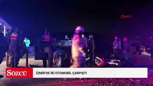 İzmir'de kaza sonrası can pazarı yaşandı