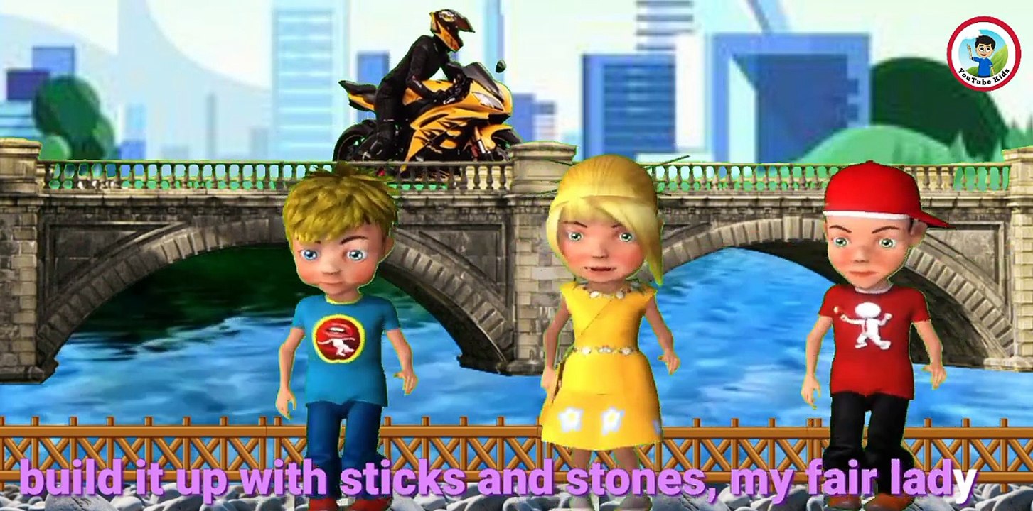 London Bridge Is Falling Down Song for Kids 🌈🎵 | Nursery Rhymes | Kids Learning #KidsSongs #NurseryRhymes #LondonBridge