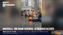 Marseille:10 policiers blessés lors d'affrontements avec des manifestants pro-kurdes