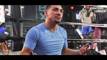 INSIDE CAMP_ Shakur Stevenson KNOCKS DOWN Sparring Partner In TRAINING For Teofimo Lopez Fight