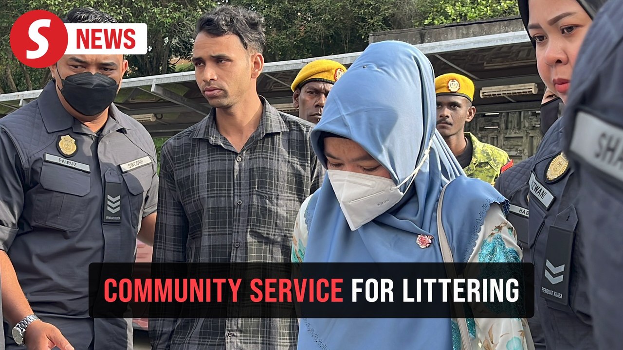 Two foreigners first to be charged for littering under new law