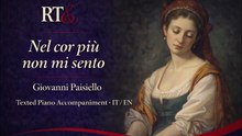 Nel cor più non mi sento (Giovanni Paisiello) Texted Piano Accompaniment · IT / EN