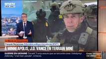 LE MONDE DE CLEMENCEAU - Manifestations contre l'ICE à Minneapolis: le déplacement du vice-président américain, J.D. Vance, perçu comme 