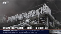Guerre en Ukraine: les frappes russes privent d'électricité et de chauffage la moitié de Kiev