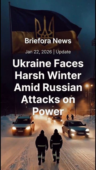 Ukraine faces harsh winter amid Russian attacks on power and heating