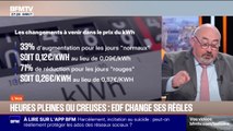 BFM éco : Heures pleines ou creuses, EDF change ses règles - 23/01