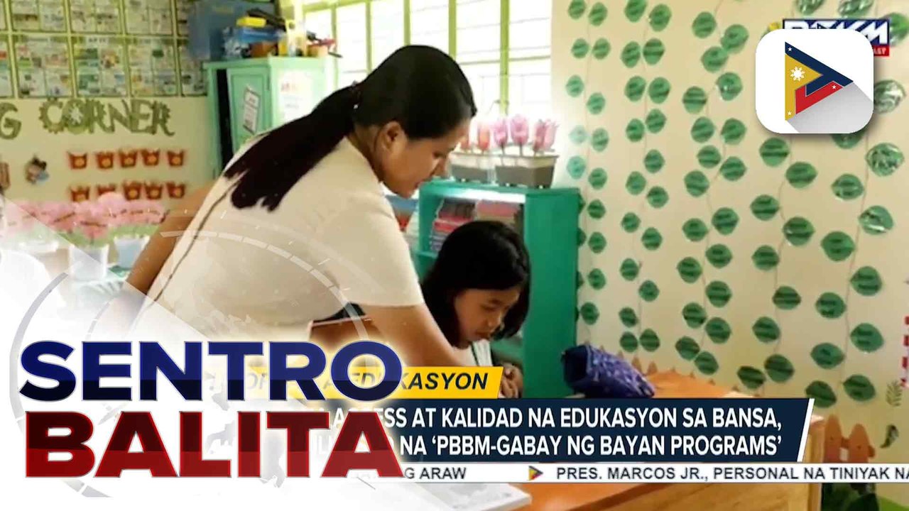 Pinalakas na access at de-kalidad na edukasyon sa bansa, layon ng inilunsad na ‘PBBM-GABAY ng Bayan Programs’; 789 bagong promote na guro, nanumpa ngayong araw sa ilalim ng Expanded Career Progression System | ulat ni Kenneth Paciente
