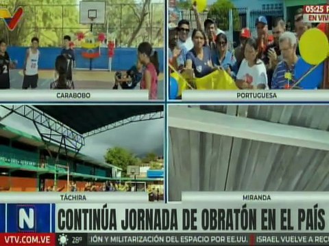 Portuguesa | Pueblo organizado de Guanare inaugura cancha de usos múltiples