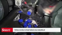 Durdurulan tırdan kilolarca uyuşturucu ele geçirildi
