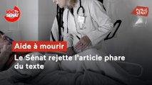 100% Sénat - Fin de vie : le Sénat rejette l'article qui autorise l'aide à mourir
