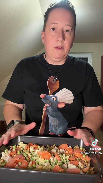 Schneller nudelauflauf