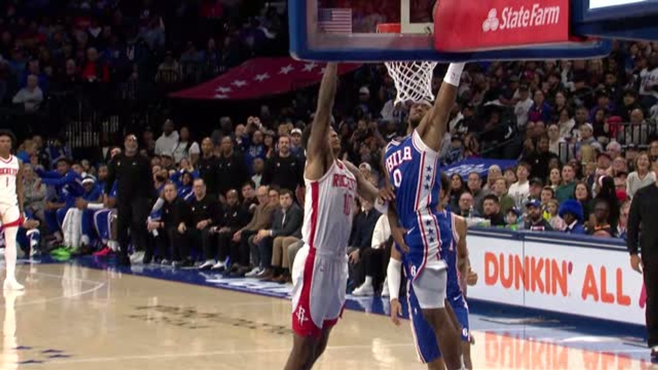 Maxey brings the magic as 76ers beat Rockets in OT