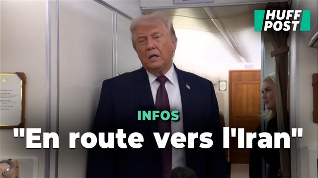 Trump annonce qu'une armada de navires est en route vers l'Iran