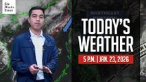 Today's Weather, 5 P.M. | Jan. 23, 2026