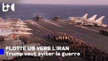 Trump : Une grande flotte américaine se dirige vers l'Iran, mais je voudrais que rien ne se passe.
