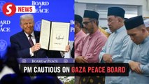 Too early to support Trump's Gaza peace board proposal, says Anwar