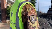 La devastazione del ciclone Harry, l'esercito rimuove i detriti sul litorale sfregiato del Messinese