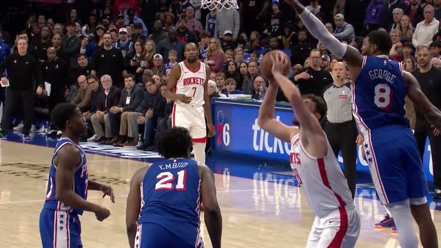 Sixers - Le contre décisif de Paul George