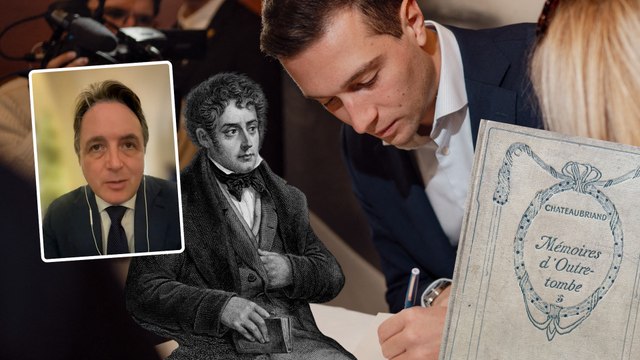 Pourquoi Jordan Bardella est-il si passionné par Chateaubriand ?