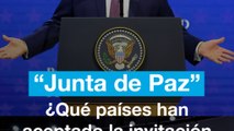 Los países que han aceptado la invitación a la 