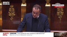 Utilisation du 49.3: "Quand le débat ne permet plus de conclure, quelqu'un doit assumer", déclare Sébastien Lecornu