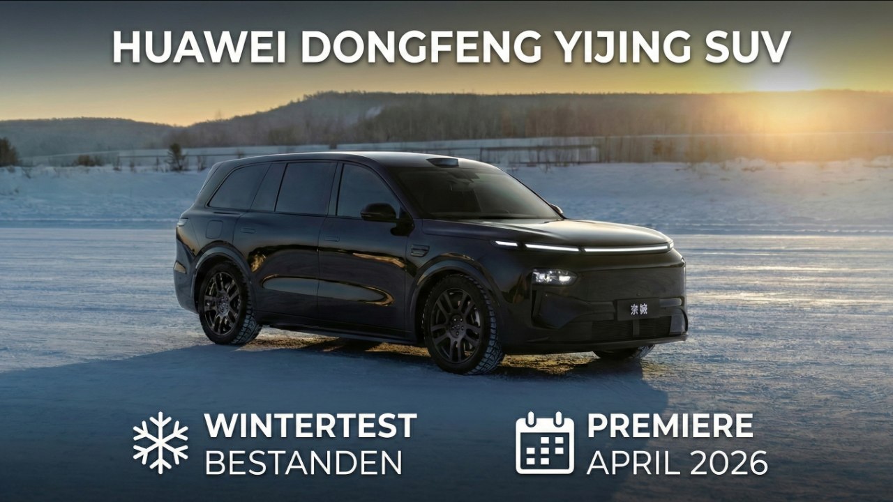 Erlkönig Huawei Dongfeng Yijing SUV: Angriff auf die Oberklasse