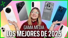 Los 7 MEJORES MÓVILES gama media de 2025 con gran relación CALIDAD-PRECIO