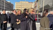 Michele, Piccioli e Marzotto, mondo della moda a funerali di Valentino