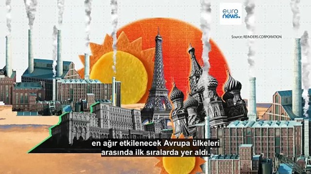 2100 yılına kadar sıcak hava dalgaları en çok hangi Avrupa ülkelerini etkileyecek?