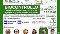 Sostenibilità, Pecoraro: agricoltura biologica priorità