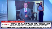 Trump diz que negocia “acesso total” à Groenlândia