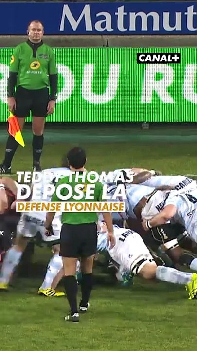 Teddy Thomas faisait déjà parler sa vitesse en 2017 ⚡️Le Racing retrouve Lyon samedi à 16h35 sur CANAL+LIVE 3 🔥