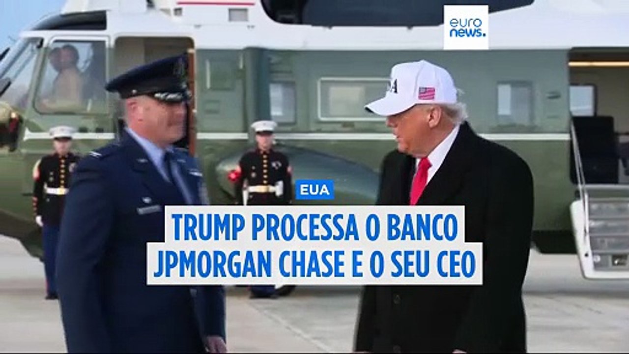Donald Trump processa maior banco dos EUA em 5 mil milhões de dólares