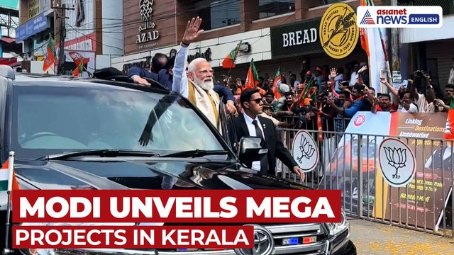 Kerala: PM Modi Launches Major Projects, New Trains
