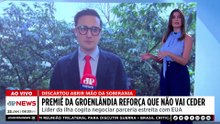 Premiê da Groenlândia reforça que não vai ceder ao governo Trump