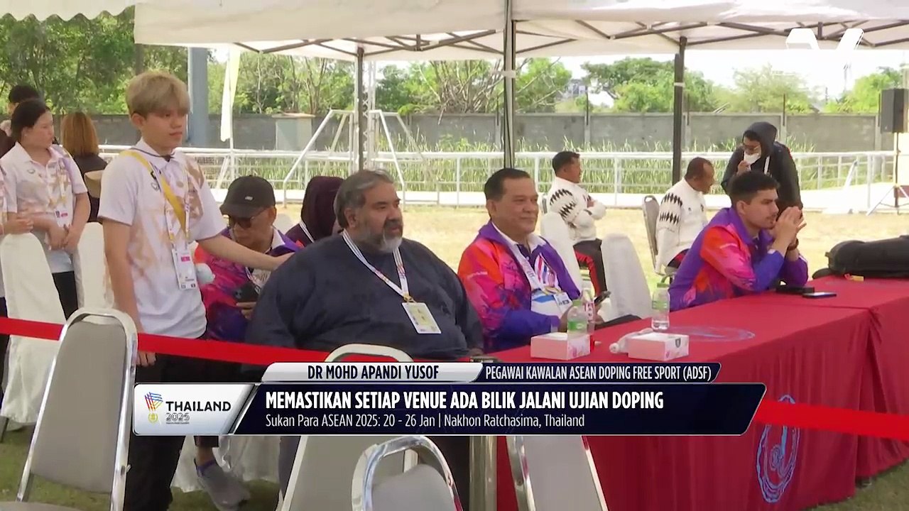 Peranan penting Dr. Mohd Apandi dalam memastikan kelancaran di venue Para ASEAN