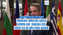 Exclusivo: Mitsotakis diz à Euronews que "maioria" dos países europeus não pode aderir ao "Conselho de Paz" de Trump