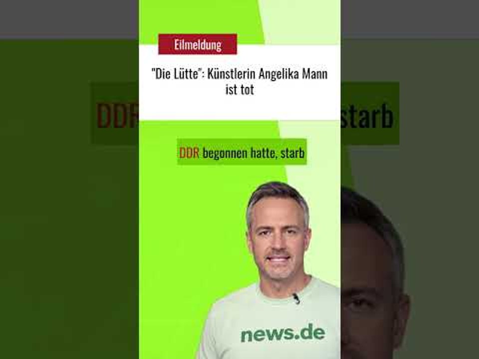 «Die Lütte»: Künstlerin Angelika Mann ist tot