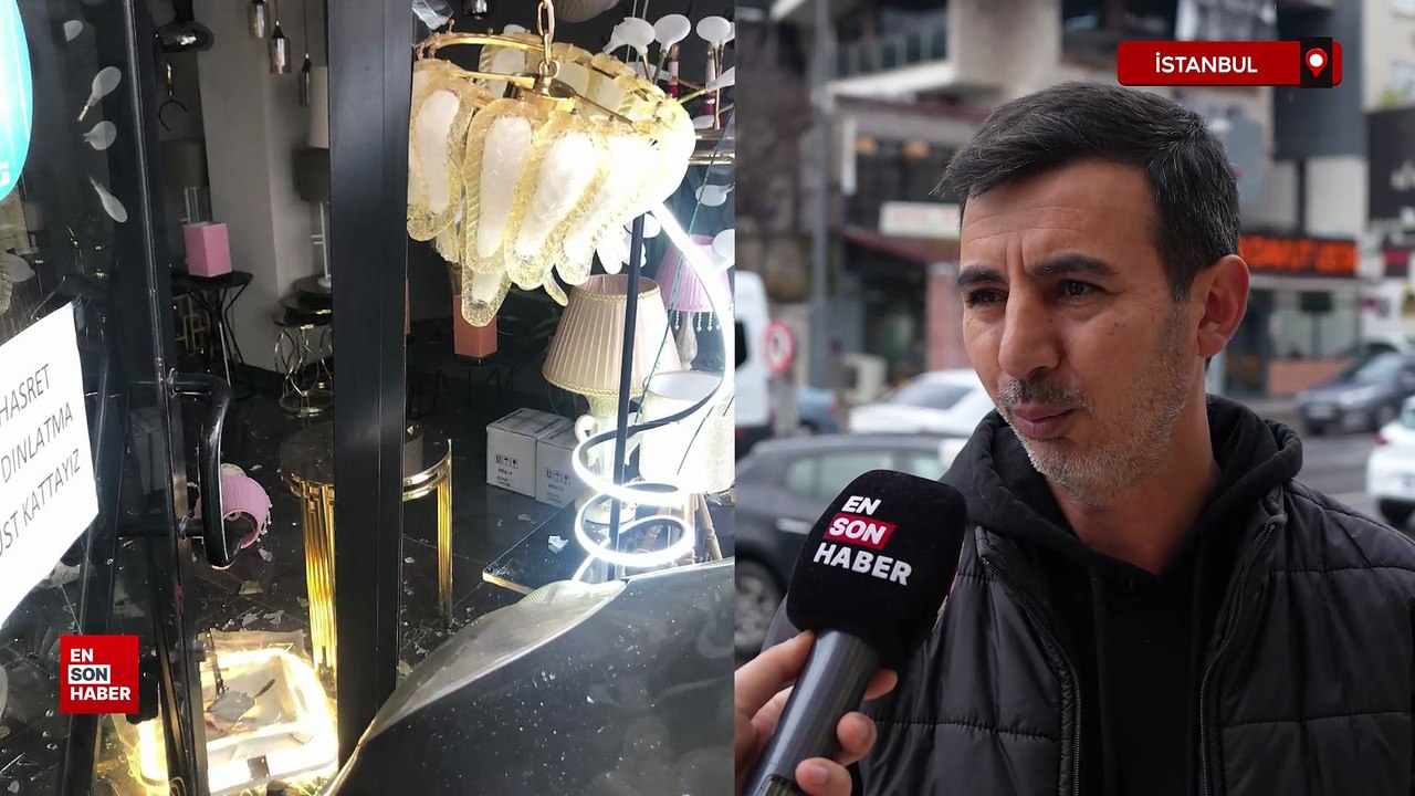 Üsküdar'da her gün kazası yaşanan yol ayrımı esnafı isyan ettirdi