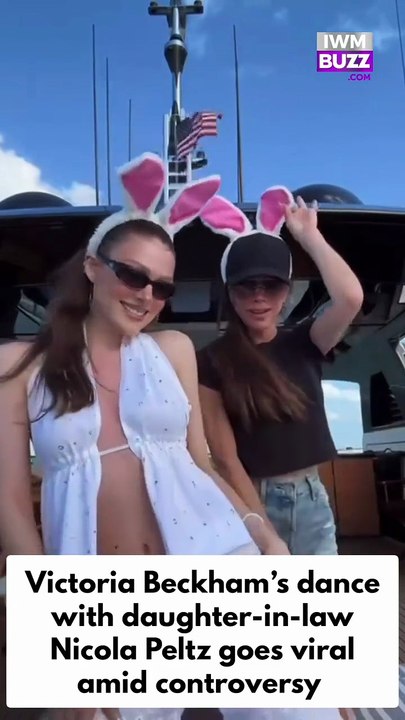 Victoria Beckham’s dance with daughter-in-law Nicola Peltz goes viral amid controversy over ‘inappropriate’ moves at Brooklyn’s wedding