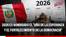 Ejecutivo nombra al 2026 como el 