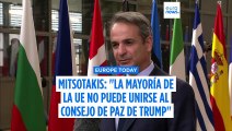 Mitsotakis afirma en 'Euronews' que la mayoría de Europa no se unirá al Consejo de Paz de Trump