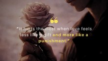 Punished for Loving 🖤- Scribe of the Day | Emotional Quotes