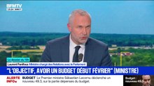 "Personne n'est parfaitement à l'aise avec ce budget", souligne Laurent Panifous, ministre chargé des relations avec le Parlement