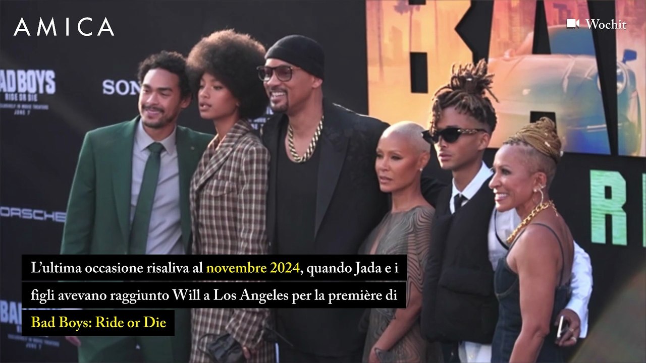 Will Smith e Jada Pinkett a Parigi per sostenere il figlio stilista