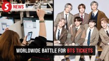 BTS fans scramble for tickets of band's comeback tour
