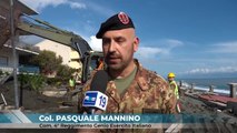 Danni ciclone, l'Esercito schiera uomini e mezzi sul litorale jonico